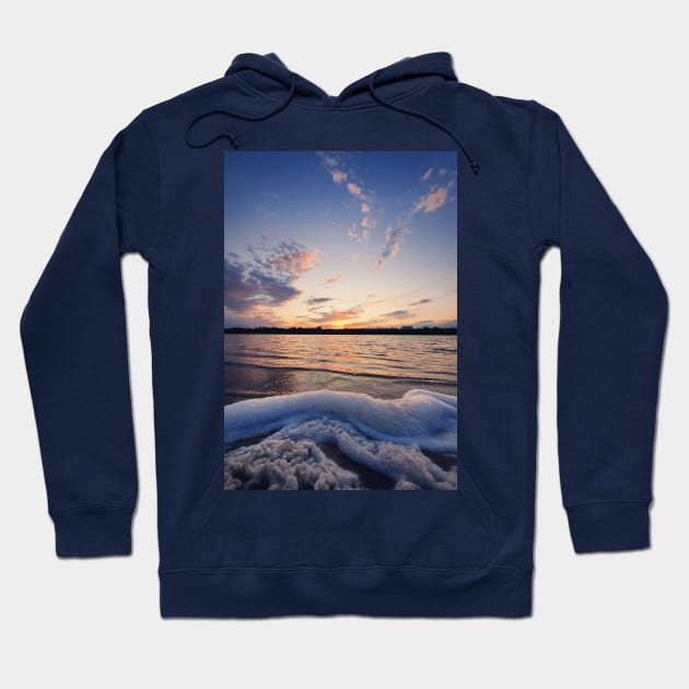 foamy shore Hoodie by psychoshadow